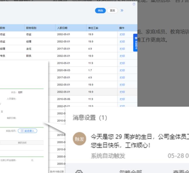 人事管理系統對人事合同的管理